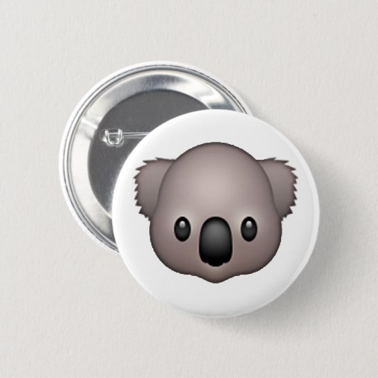 Koala - Emoji Button (Vorne & Hinten)