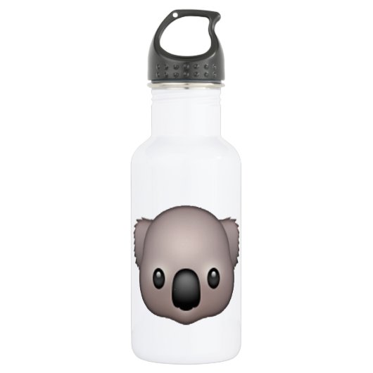 Koala - Emoji Edelstahlflasche (Vorderseite)