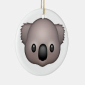Koala - Emoji Keramik Ornament (Rechts)