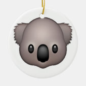 Koala - Emoji Keramik Ornament (Vorne)