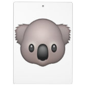 Koala - Emoji Klemmbrett (Rückseite)