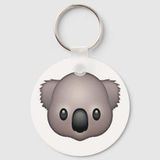 Koala - Emoji Schlüsselanhänger (Vorderseite)