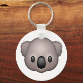Koala - Emoji Schlüsselanhänger (Vorderseite)
