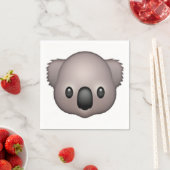 Koala - Emoji Serviette (Beispiel)