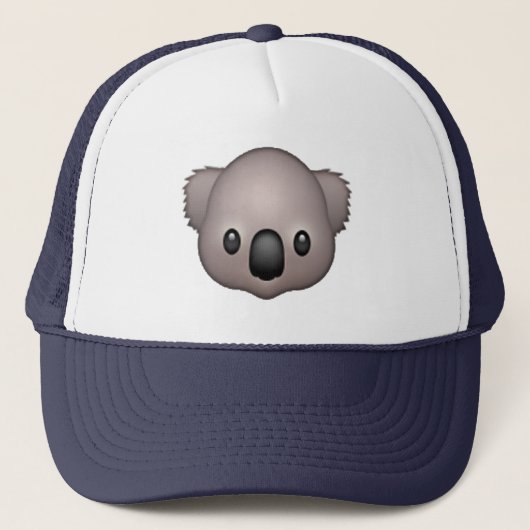 Koala - Emoji Truckerkappe (Vorderseite)