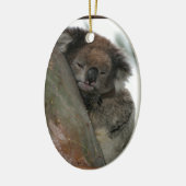 Koala - Energie-Naturschützer Extraordinaire! Keramik Ornament (Links)