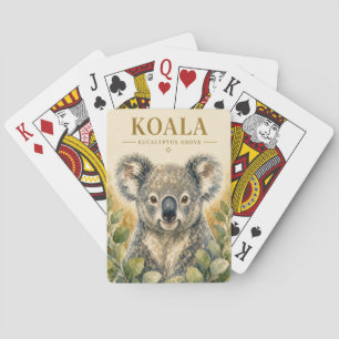 Koala-Eukalyptus-Hain-Wildlife Spielkarten