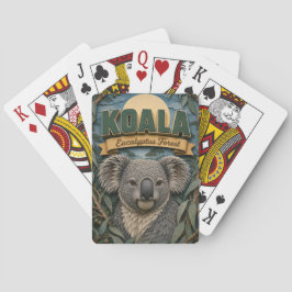 Koala-Eukalyptuswald POPCUT Spielkarten