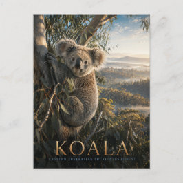 Koala-Eukalyptuswald TIERE Postkarte