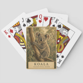 Koala Eukalyptuswald VINTAGE Spielkarten
