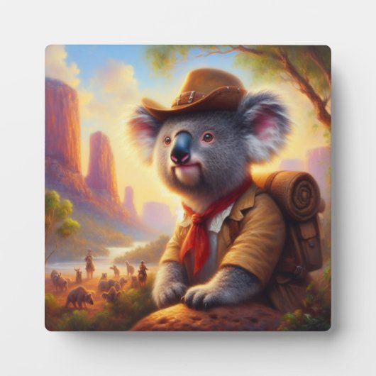 Koala Explorer Fotoplatte (Vorderseite)