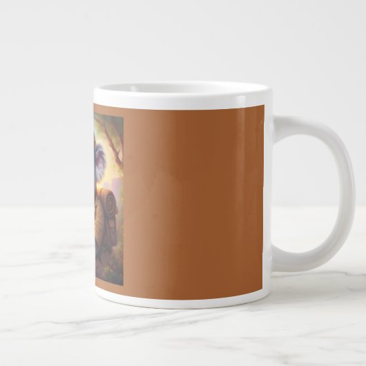 Koala Explorer Jumbo-Tasse (Rechts)