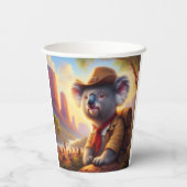 Koala Explorer Pappbecher (Rückseite)
