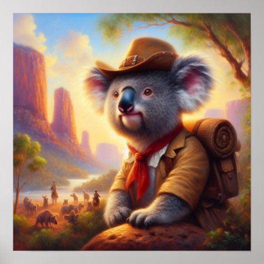 Koala Explorer Poster (Vorne)