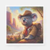 Koala Explorer Serviette (Vorderseite)