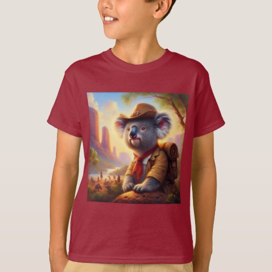 Koala Explorer T-Shirt (Vorderseite)