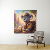 Koala Explorer Wandteppich (Beispiel)