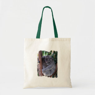 Koala-Familien-kleine Leinwand-Tasche Tragetasche