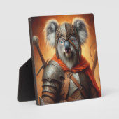 Koala Fantasy Warrior Fotoplatte (Vorderseite)