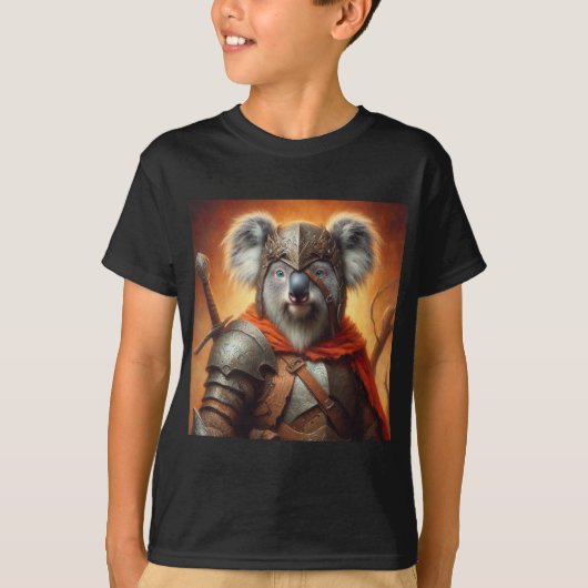 Koala Fantasy Warrior T-Shirt (Vorderseite)