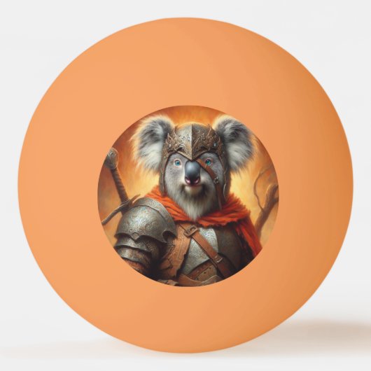 Koala Fantasy Warrior Tischtennisball (Vorderseite)