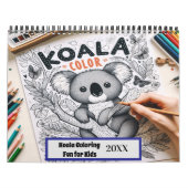 Koala Farbspass für Kinder 20XX Kalender (Titelbild)