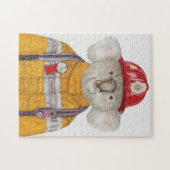 Koala Feuerwehrmalerei Puzzle (Horizontal)