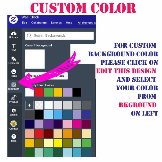 Koala-fied to Dinke Pickleball  Runde Wanduhr