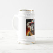 Koala Firefighter Bierglas (Vorderseite Links)