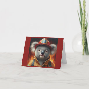 Koala Firefighter Karte