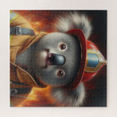 Koala Firefighter Puzzle (Horizontal)