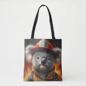 Koala Firefighter Tasche (Vorderseite)