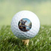 Koala Fishing Golfball (Insitu T-Shirt)
