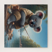 Koala Fishing Puzzle (Horizontal)