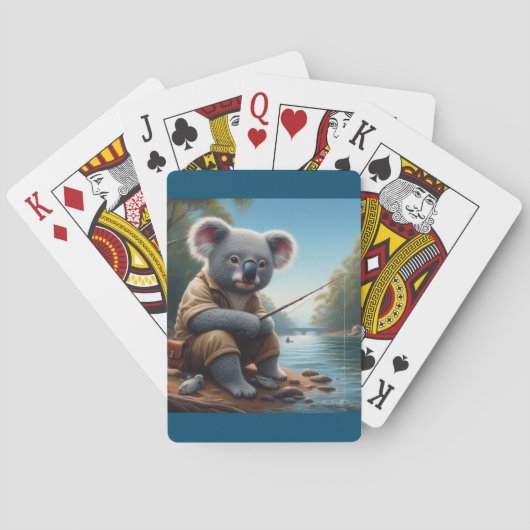 Koala Fishing Spielkarten (Rückseite)