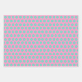 Koala Floral Pastel Wrapping Paper Set Geschenkpapier Set (Vorderseite 3)