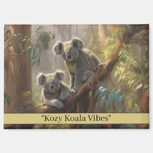 Koala Forest Dreams, Brauch Magnet (Vorderseite)