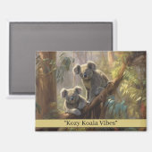 Koala Forest Dreams, Brauch Magnet (Vorderseite/Rückseite)