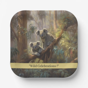 Koala Forest Dreams, Brauch Pappteller