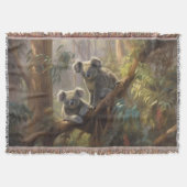 Koala Forest Dreams Decke (Vorderseite)