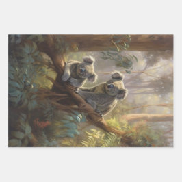 Koala Forest Dreams Geschenkpapier Set