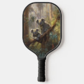 Koala Forest Dreams individuell anpassbar Pickleball Schläger (Rückseite)