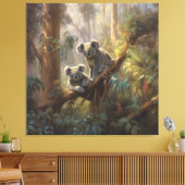 Koala Forest Dreams Leinwanddruck (Insitu (Wohnzimmer))
