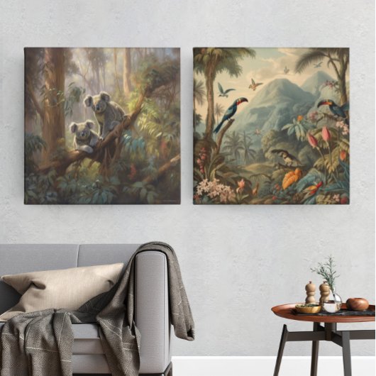 Koala Forest Dreams Poster