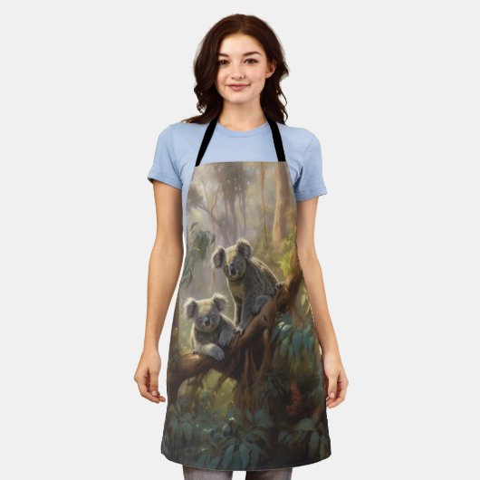 Koala Forest Dreams Schürze (Getragen)