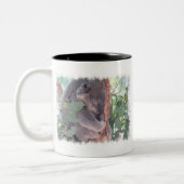 Koala-Foto-Kaffee-Tasse Zweifarbige Tasse (Links)