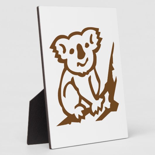 Koala Fotoplatte (Seite)