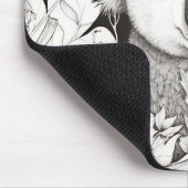 Koala Friedlich Nature Prairie Sketch Zeichnend St Mousepad (Ecke)