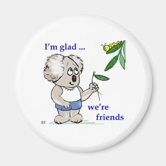 Koala Friends Magnet (Vorne)
