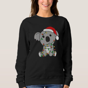 Koala Frohe Weihnachten Winter Tiere Koalas Christ Sweatshirt